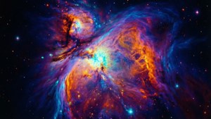 Infrared False Color Nebula