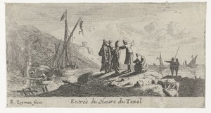 Ingang van de rede van Texel