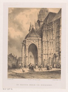 Ingang van de Sint-Stevenskerk Nijmegen
