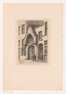 Ingang van het Sint-Julianusgasthuis in Antwerpen