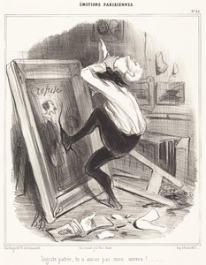 Ingrate patrie, tu n'auras pas mon oeuvre!...