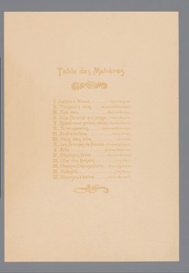 Inhoudsopgave voor: Chansons de femmes