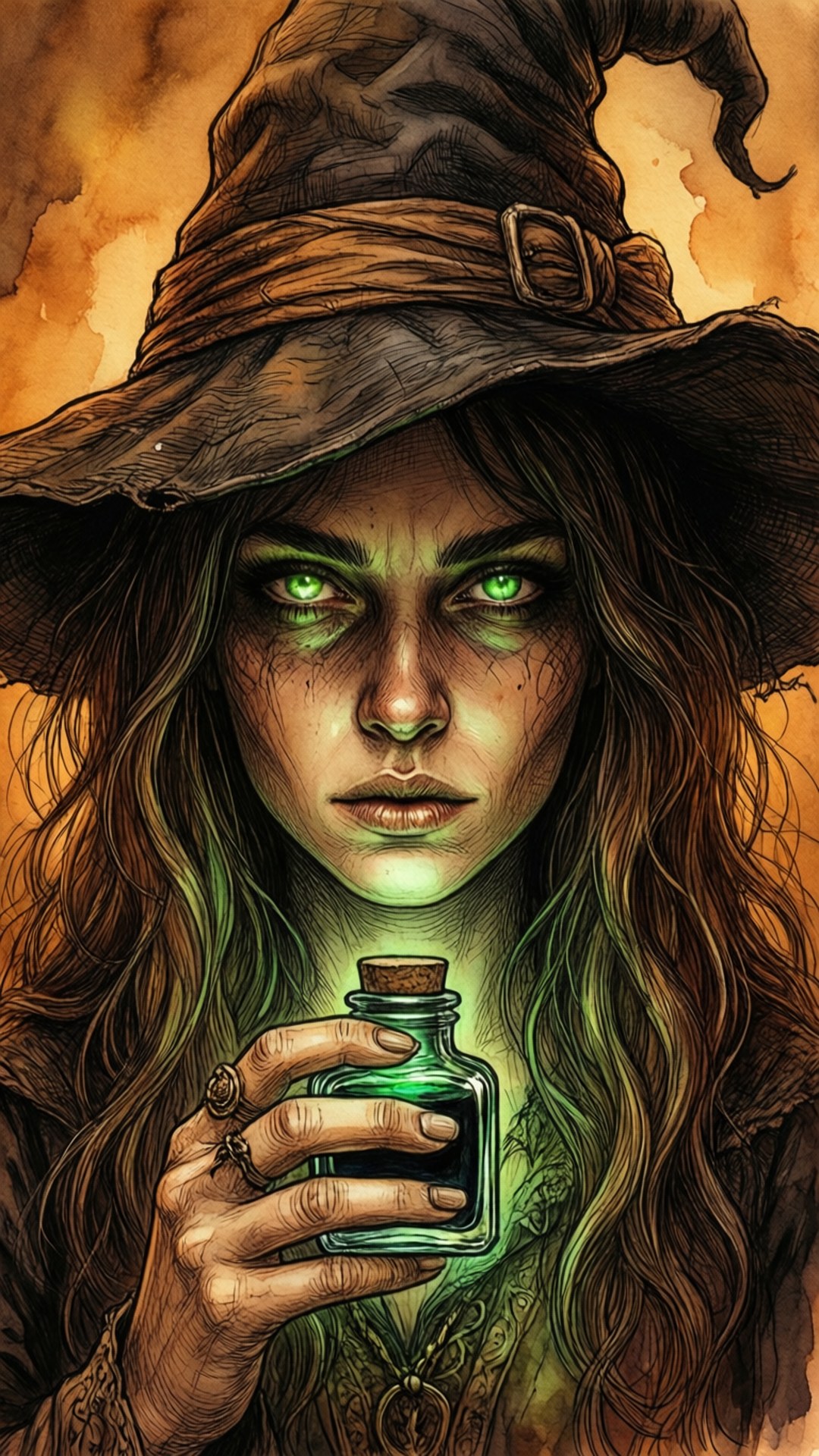 Ink and Magic by Wallpapers.art Studio