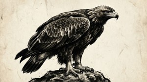 Ink Brush Eagle