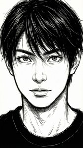 Ink Sketch Portrait