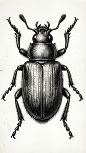 Ink Sketch Weevil