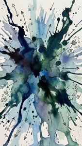 Ink Splatter Doodles