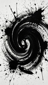 Ink Swirls Grunge