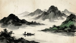 Ink Wash West Lake