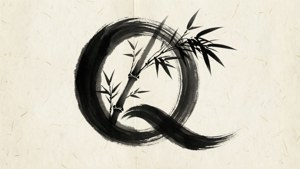 Ink Wash Zen Split Q