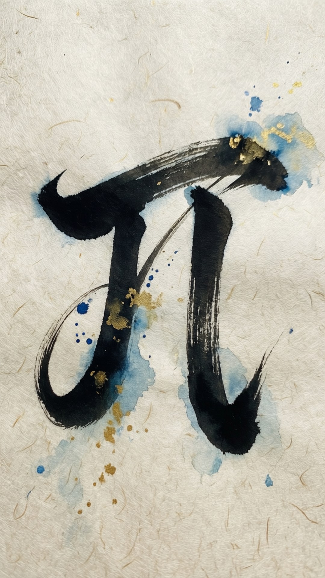 Inked Pi Elegance by Wallpapers.art Studio