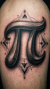 Inked Pi Geometry