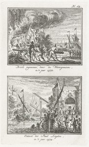 Inname van Brielle, 1572, en ontzet van Leiden, 1574