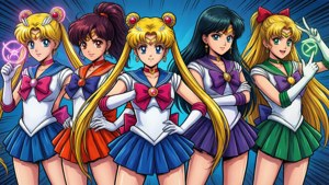 Inner Senshi Team Up