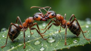 Insect Skirmish