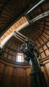 Inside the Observatory Dome