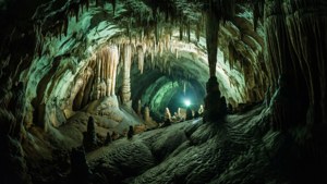 Inside Thurston Lava Tube