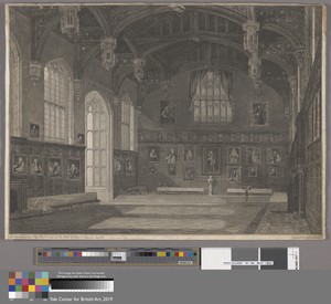 Inside View of the Hall of Christ Church