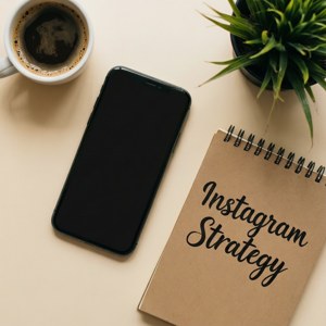 Instagram Strategy Flatlay