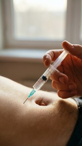 Insulin Injection Close-up