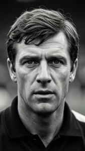Intense Black and White Portrait