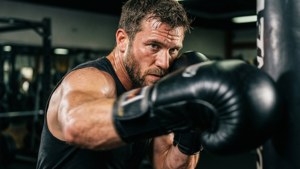 Intense Boxing Training