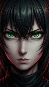 Intense Close-up Monika