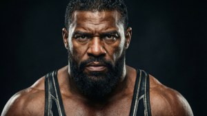 Intense Close-Up Portrait