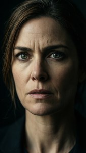 Intense Close-Up Portrait