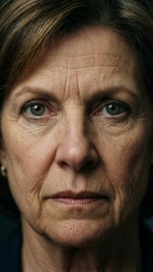 Intense Close-up Portrait