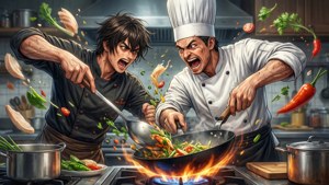 Intense Cooking Battle
