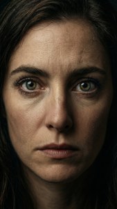 Intense Dark Gaze