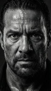 Intense Dark Portrait