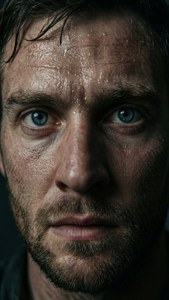Intense Eyes Close-Up