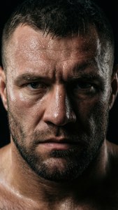 Intense Eyes Closeup