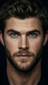 Intense Gaze Portrait