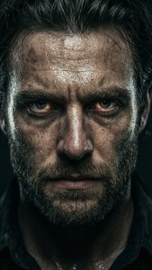 Intense Gritty Portrait