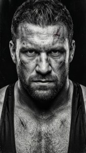 Intense Gritty Portrait