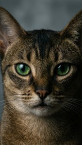 Intense Korat Gaze