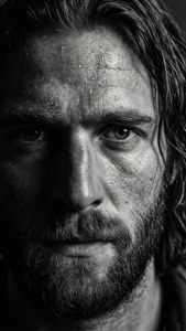 Intense Monochrome Portrait