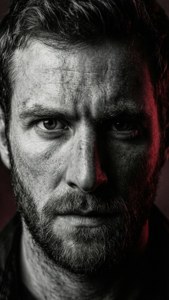 Intense Nick Aldis Closeup
