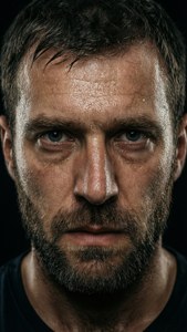 Intense Portrait of Kharitonov