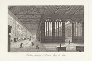 Interieur Campo Santo in Pisa