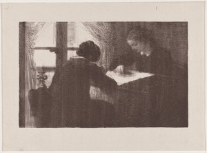 Intérieur (Les brodeuses)