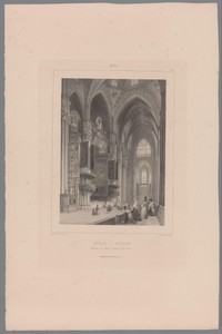 Interieur van de Dom van Milaan