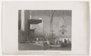 Interieur van de dorpskerk te Sijbekarspel
