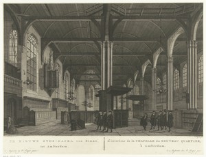 Interieur van de Nieuwezijds Kapel te Amsterdam
