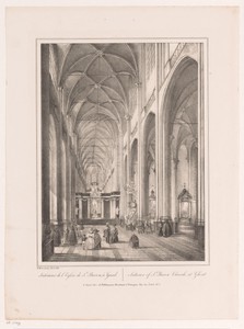 Interieur van de Sint-Baafskathedraal te Gent