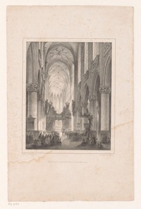 Interieur van een kerk te Antwerpen