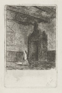 Interieur van een liturgisch gebouw
